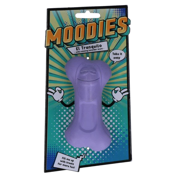 Kauknochen aus Gummi mit Lavendelduft – Moodies El Tranquilo