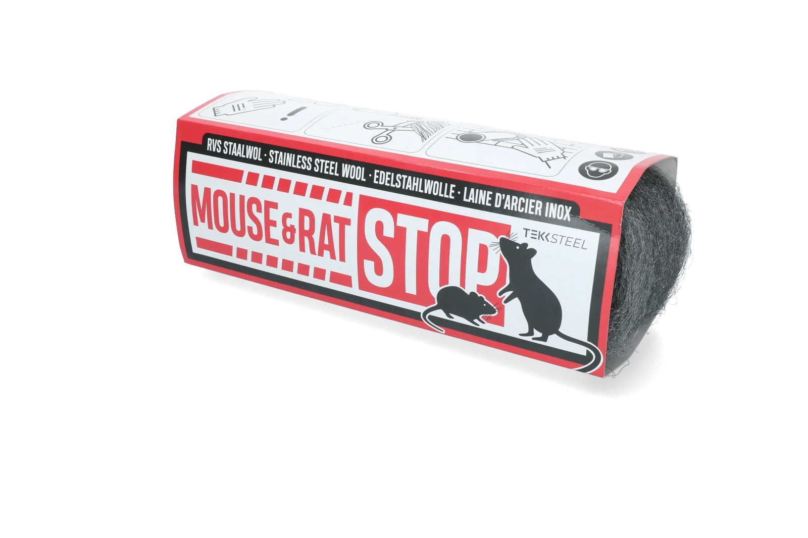 MOUS0808.png Edelstahl Stahlwolle für Mäuse und Ratten, 200 g – Mouse & Rat Stop – Bild 1