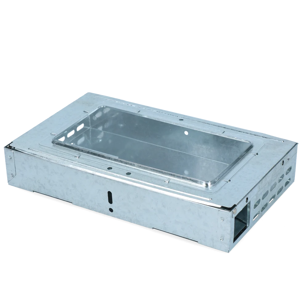 Lebendfalle für Mäuse mit Sichtfenster und 2 Eingängen, 26,4 x 16 x 5 cm – Hofman Pest Control Catch-A-Mouse – Bild 1