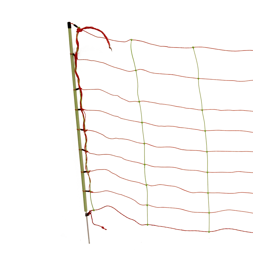 Schafnetz 50 m, 90 cm hoch, mit Einzelspitze – Euro-Netz Combi – Bild 1