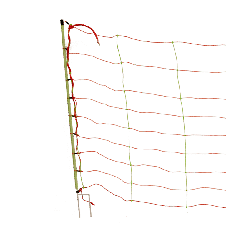 Schafnetz 50 m, 106 cm hoch, mit Doppelspitze – Euro-Netz Combi