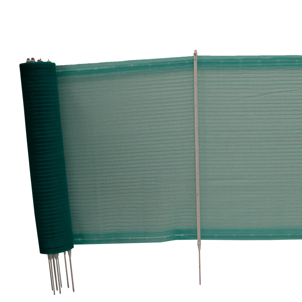 Garten Abgrenzungsnetz mit einer Maschenweite von 0,5 cm, 80 cm hoch, 20 m – Euro-Netz Universal – Bild 1