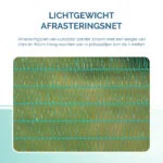 Garten Abgrenzungsnetz mit einer Maschenweite von 0,5 cm, 80 cm hoch, 20 m – Euro-Netz Universal – Bild 5