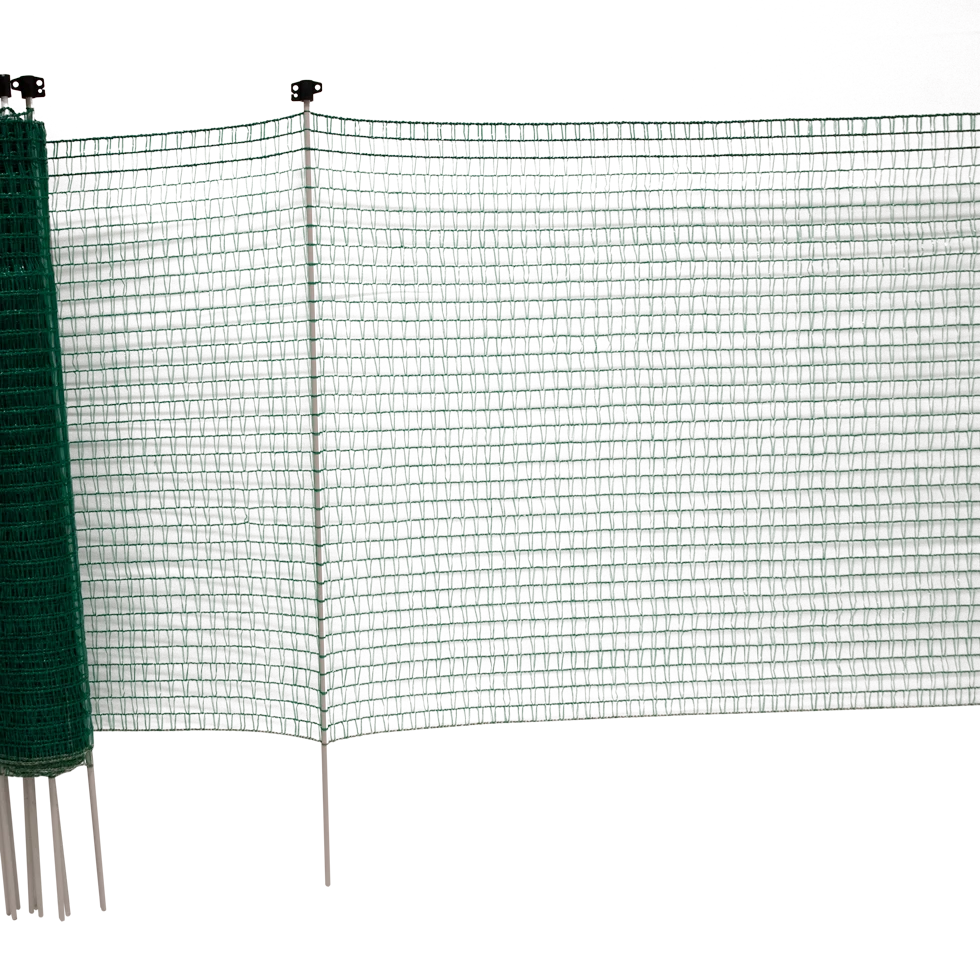 NETT112.png Gartenabgrenzungsnetz mit einer Maschenweite von 2,5 bis 3 cm, 80 cm hoch, 20 m – Euro-Netz – Bild 1
