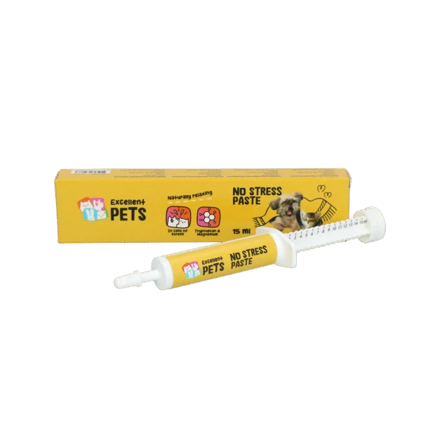 Ergänzungspaste für Hunde und Katzen bei Anspannung, 15 ml – Excellent Pets No Stress Paste