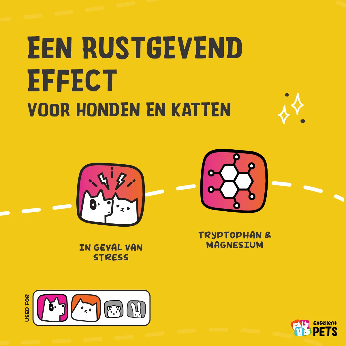 Ergänzungsfuttermittel Pulver für Hunde und Katzen bei Anspannung, 250 g – Excellent Pets No Stress Mix – Bild 5