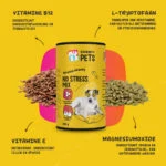 Ergänzungsfuttermittel Pulver für Hunde und Katzen bei Anspannung, 250 g – Excellent Pets No Stress Mix – Bild 6