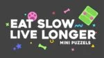 Hundepuzzle für Kroketten und Snacks, 13 x 19 cm – Eat Slow Live Longer Mini Puzzle Starry Night – Bild 4