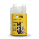 Omega Öl für Hunde mit pflanzlichen Ölen, 1 l – Excellent Pets Omega Boost