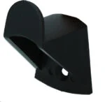 Kunststoff Halfterhaken, Schwarz, 3,5 x 3 cm – Vplast