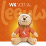 Plüsch Hundekuscheltier Löwe, Orange, 34 cm – Holland Oranje Löwe L – Bild 2