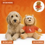 Plüsch Hundekuscheltier Löwe, Orange, 34 cm – Holland Oranje Löwe L – Bild 5