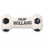 Hundespielzeug aus Latex in Knochenform, orange – Holland WK Knochen