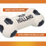 Hundespielzeug aus Latex in Knochenform, orange – Holland WK Knochen – Bild 3