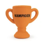 Latex Hundespielzeug in Becherform, Orange – Holland WK Beker