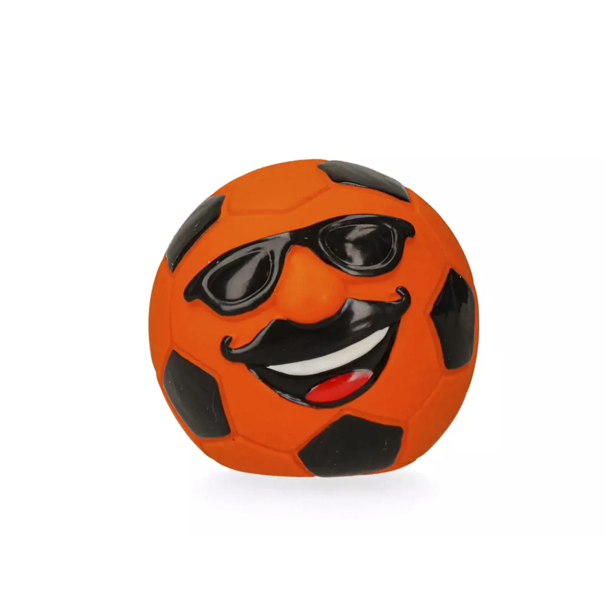 ORAN0021M_00.jpg Latex Hundespielzeug mit Quietscher Oranje M – Holland Mr. Dutch – Bild 1