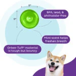 Futterspielzeug für Hunde aus TPE – Outward Hound Orbee-Tuff Snoop – Bild 5
