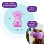 Leckerlispielzeug für Hunde aus TPE – Outward Hound Double Snoop – Bild 3
