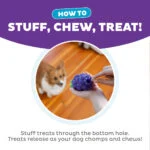 Kauspielzeug mit Seil und Fruchtduft – Outward Hound (Kyjen) Dental Grapes – Bild 6