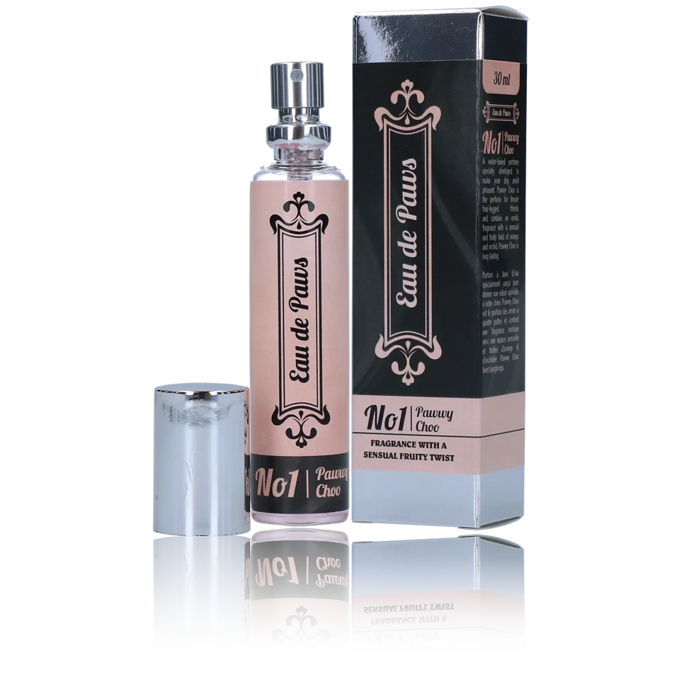 Hundeparfum für Hündinnen mit Orange und Orchidee, 30 ml – Eau de Paws No1 Pawwy Choo – Bild 1