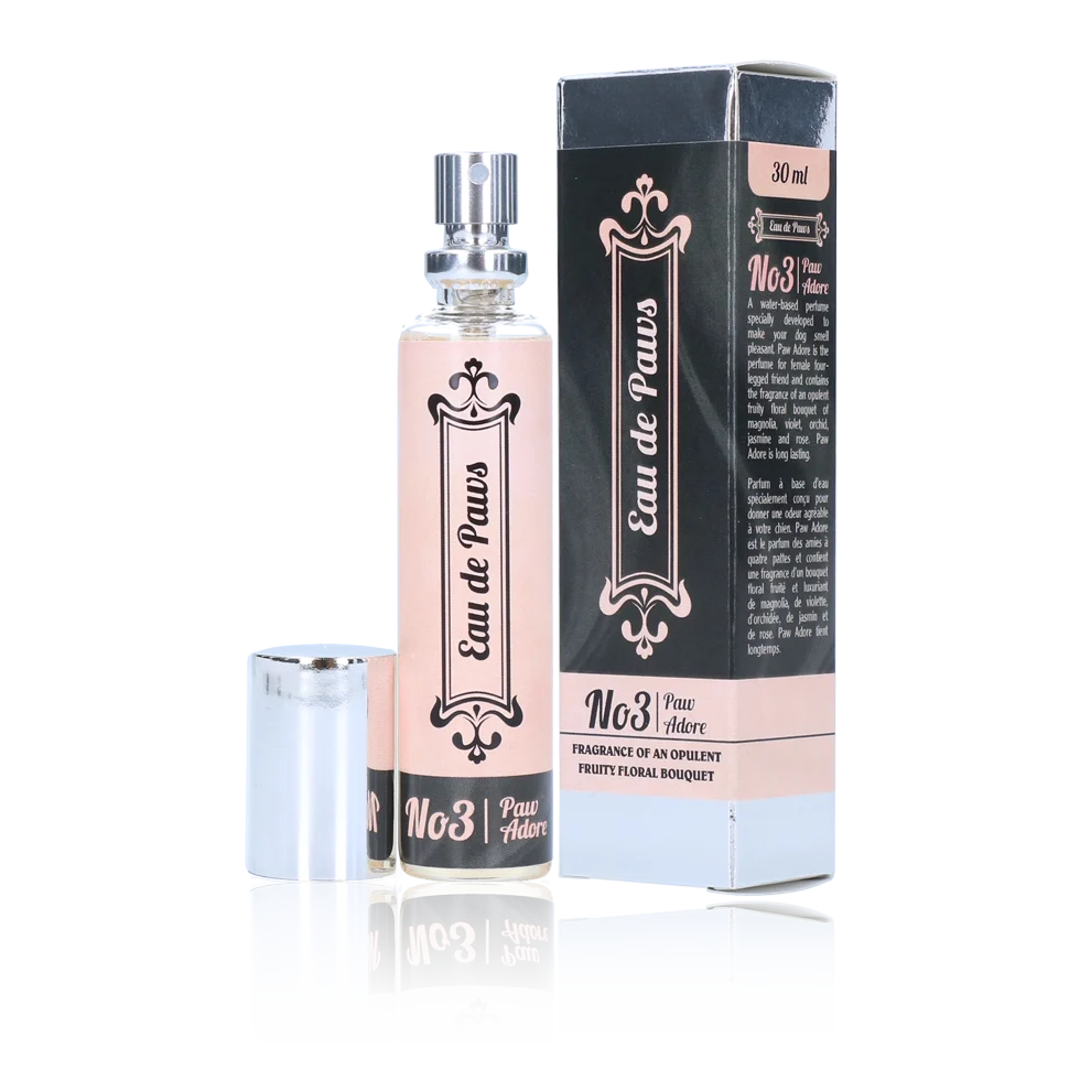 Hundep Parfüm mit Magnolie und Rose, 30 ml – Eau de Paws No3 Paw Adore – Bild 1