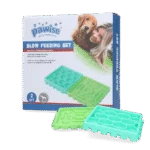 Anti Schling Napf Set mit Saugnäpfen – Pawise Slow Feeding Set