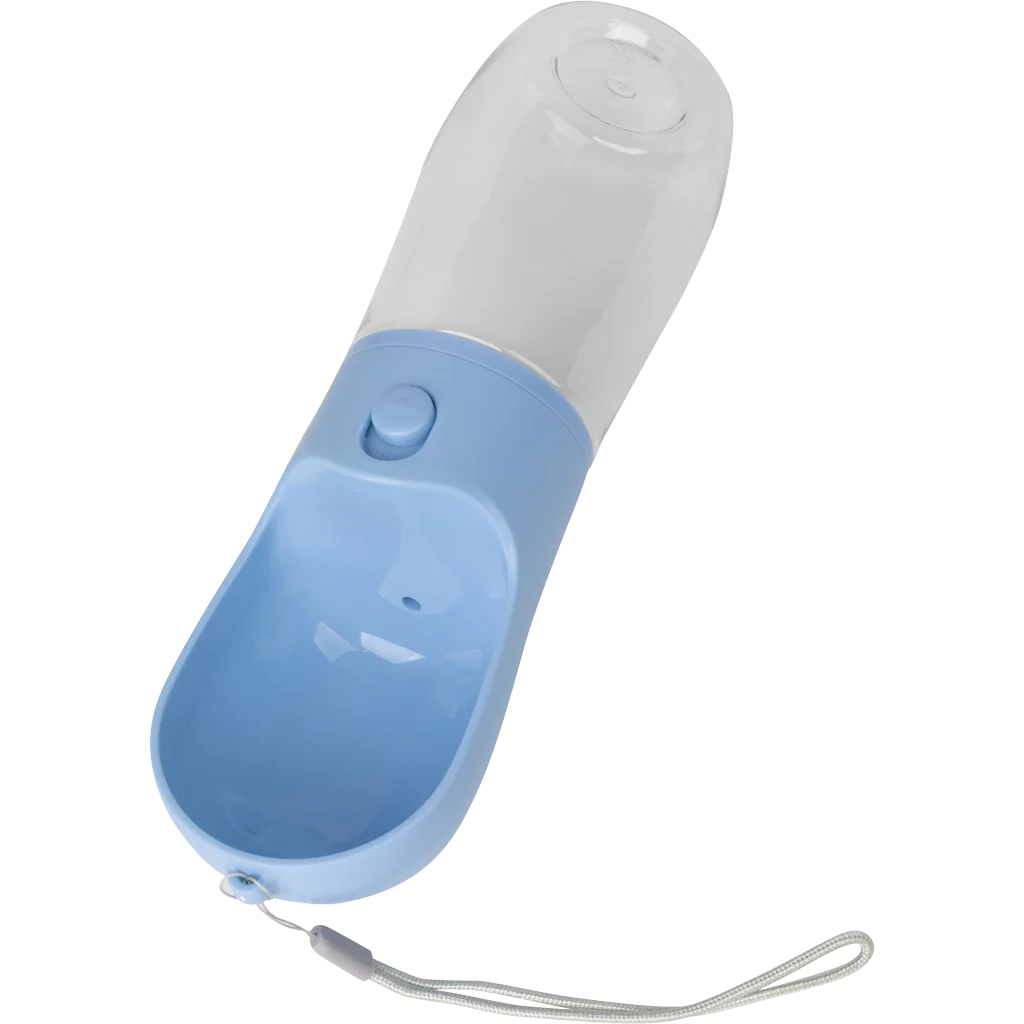 Trinkflasche mit Knopf und Napf 380 ml – Pawise Water Bottle – Bild 1