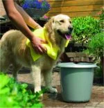 Hundetuch für nasses Fell und Pfoten, 40 x 50 cm – Pawise Dog Towel – Bild 2