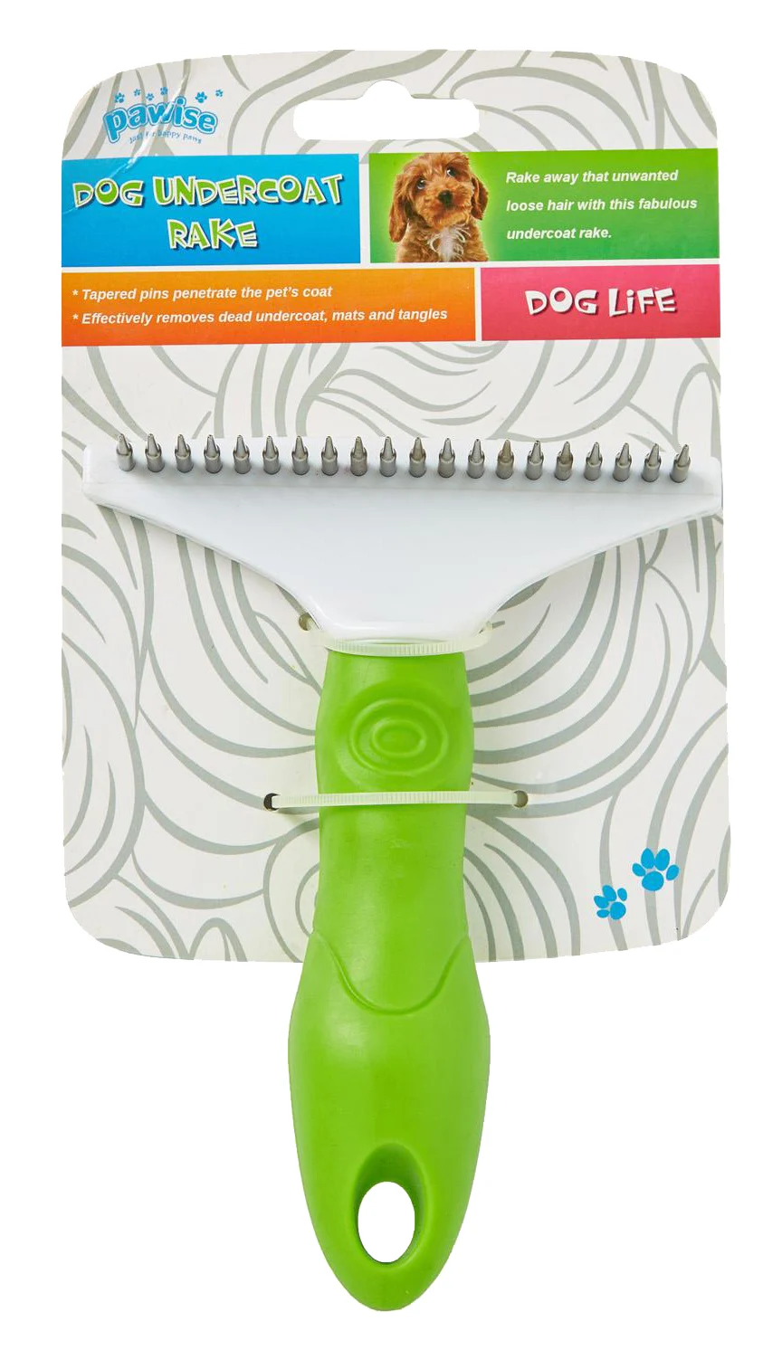 Unterwollkamm für Hunde, Größe L, 11 cm – Pawise – Bild 2