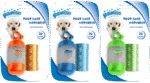 Kotbeutelspender mit 2 Rollen à 20 Beuteln, für Leine oder Hose – Pawise Poop Bag Dispenser