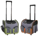 Hundetrolley für kleine Hunde, bis 7 kg, 37 x 27 x 33 cm – Pawise Pet Trolley Bag