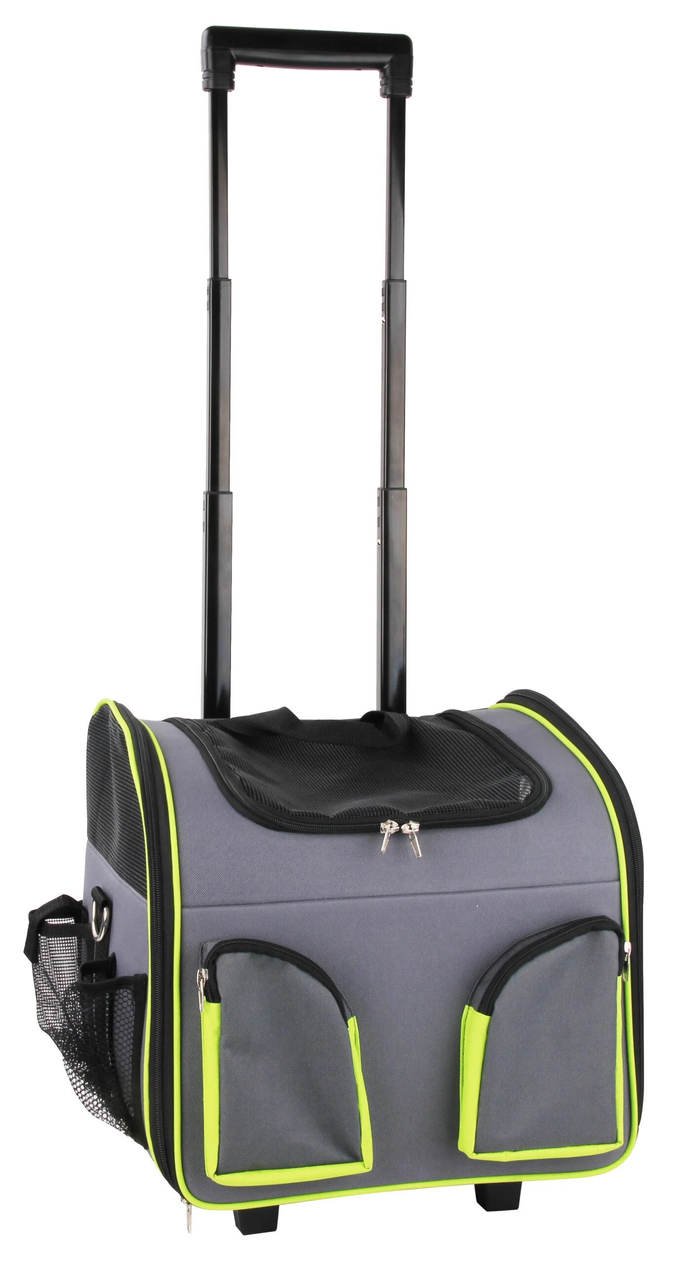 Hundetrolley für kleine Hunde, bis 7 kg, 37 x 27 x 33 cm – Pawise Pet Trolley Bag – Bild 3