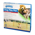 Zusammenklappbarer Hundeauslauf, 8 Paneele von 60 x 60 cm – Pawise Dog Play Pen S