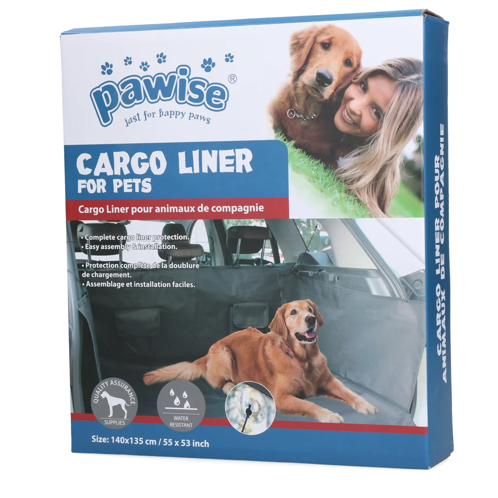 Wasserabweisende Kofferraumdecke für Hunde, 140 x 135 cm – Pawise Cargo Liner for Pets – Bild 1