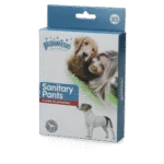 Läufigkeitshose für Hunde mit 1 Saugeinlage, Bauchumfang 16 bis 23 cm – Pawise Sanitary Pants XS