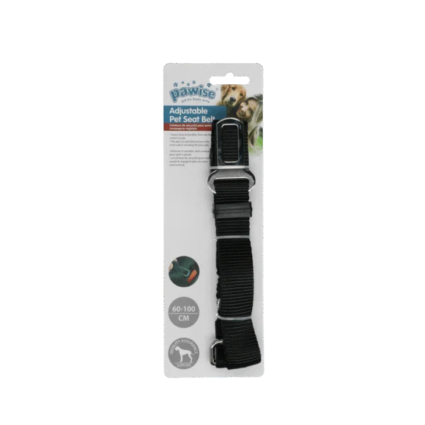Verstellbarer Autogurt für Hunde, 60 bis 100 cm – Pawise Dog Safety Belt