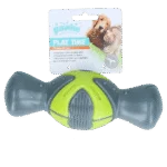 Quietschspielzeug für Hunde in Knochenform mit Rillen, 19 cm – Pawise Play Time Squeaky Bone