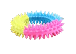 Hundespielring in Regenbogenfarben – Pawise Rainbow World Ring M