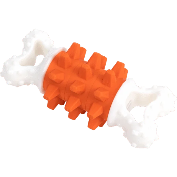Hundespielzeug Knochen mit Geräusch, sortierte Farben – Pawise Giggle Toy Bone