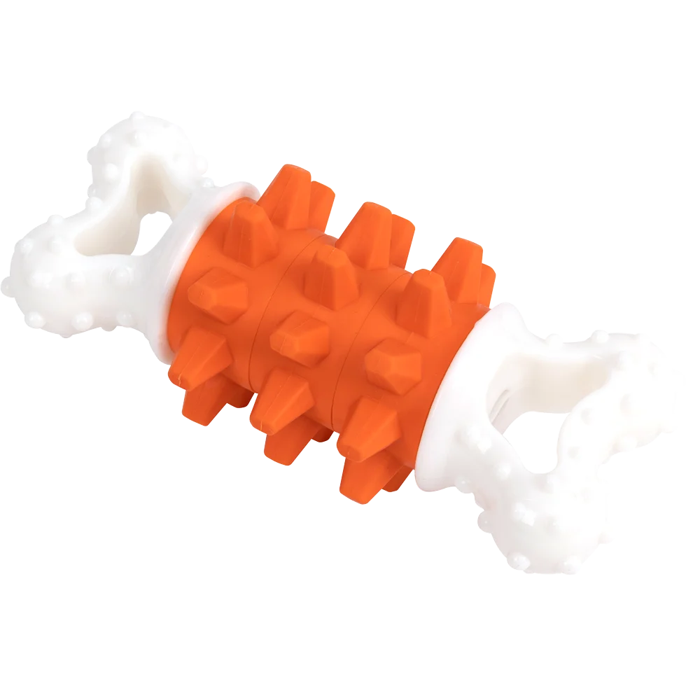 PAWI14688.png Hundespielzeug Knochen mit Geräusch, sortierte Farben – Pawise Giggle Toy Bone – Bild 1