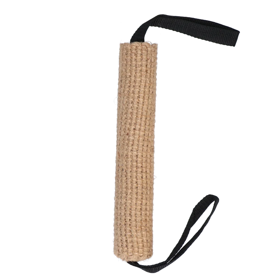 Apportierrolle aus Jute mit Schlaufen 25 cm – Pawise Jute Biting Roll – Bild 2