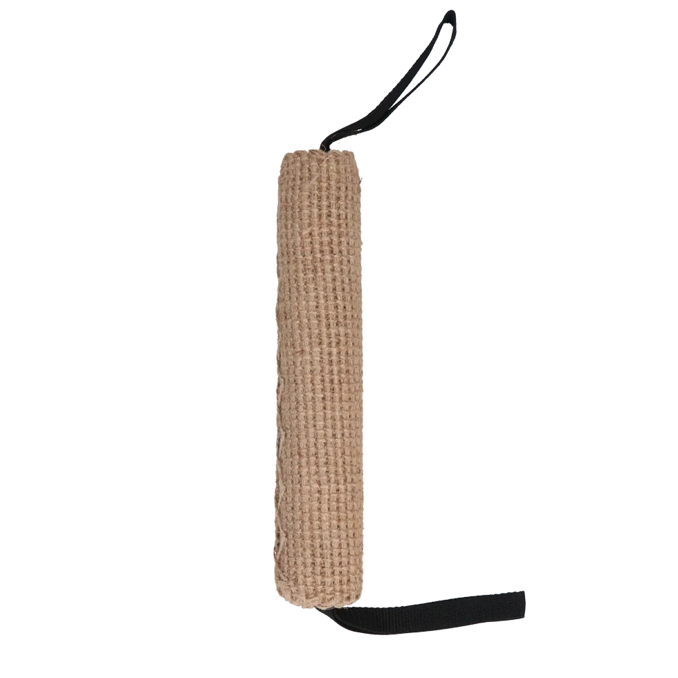 Apportierrolle aus Jute mit Schlaufen, 32 cm – Pawise Jute Biting Roll – Bild 2