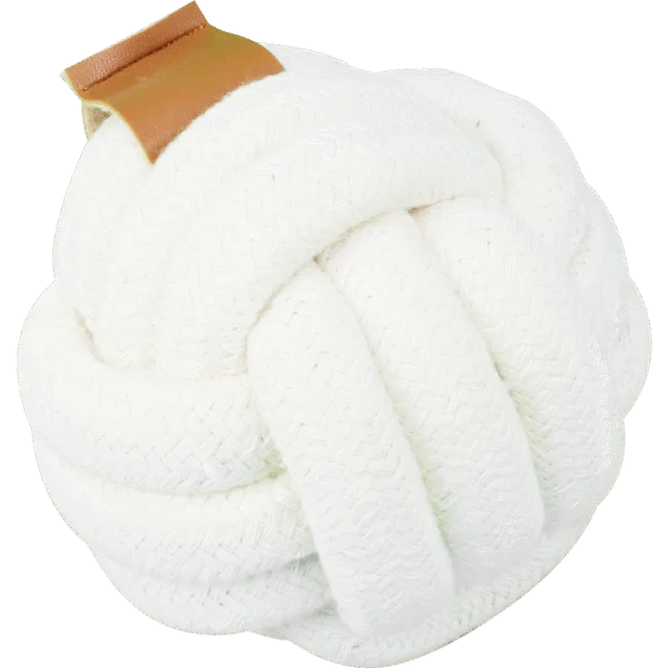 Hundeball aus Baumwollseil, Ø 9 cm – Pawise Premium cotton toy Ball