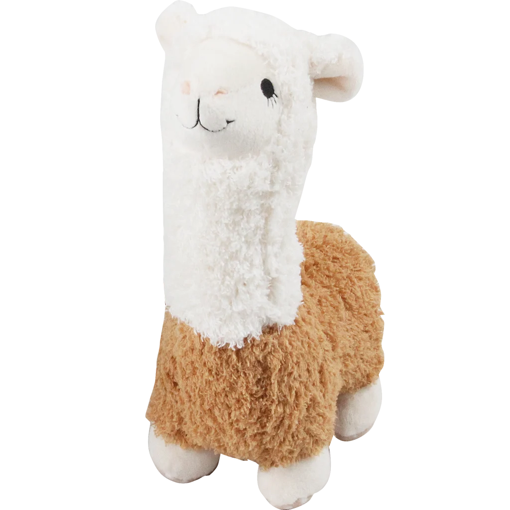 Alpaka Kuscheltier für Hunde mit Quietscher, assortiert – Pawise Alpaca Doll – Bild 1