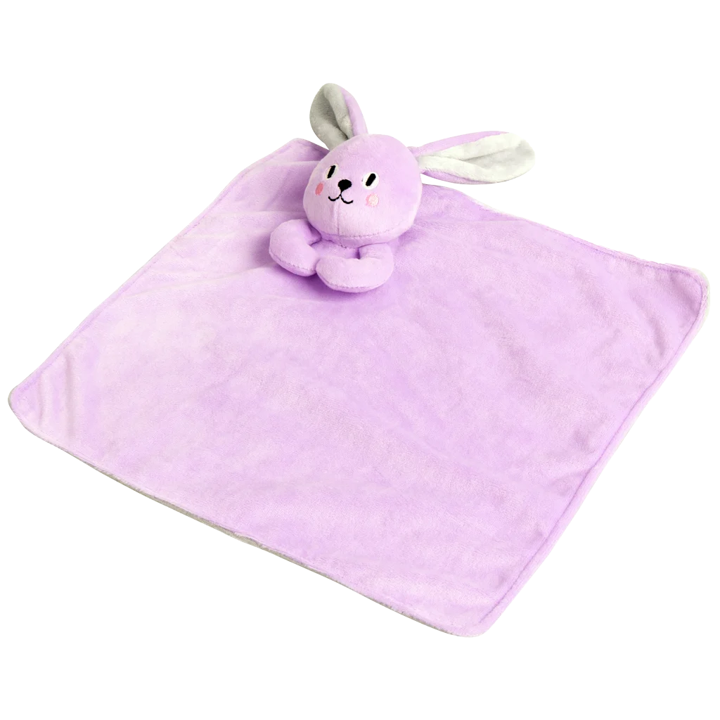 Welpen Kuscheldecke mit Kuscheltier und Quietscher, farblich sortiert – Pawise Puppy Life Blanket Toy – Bild 2