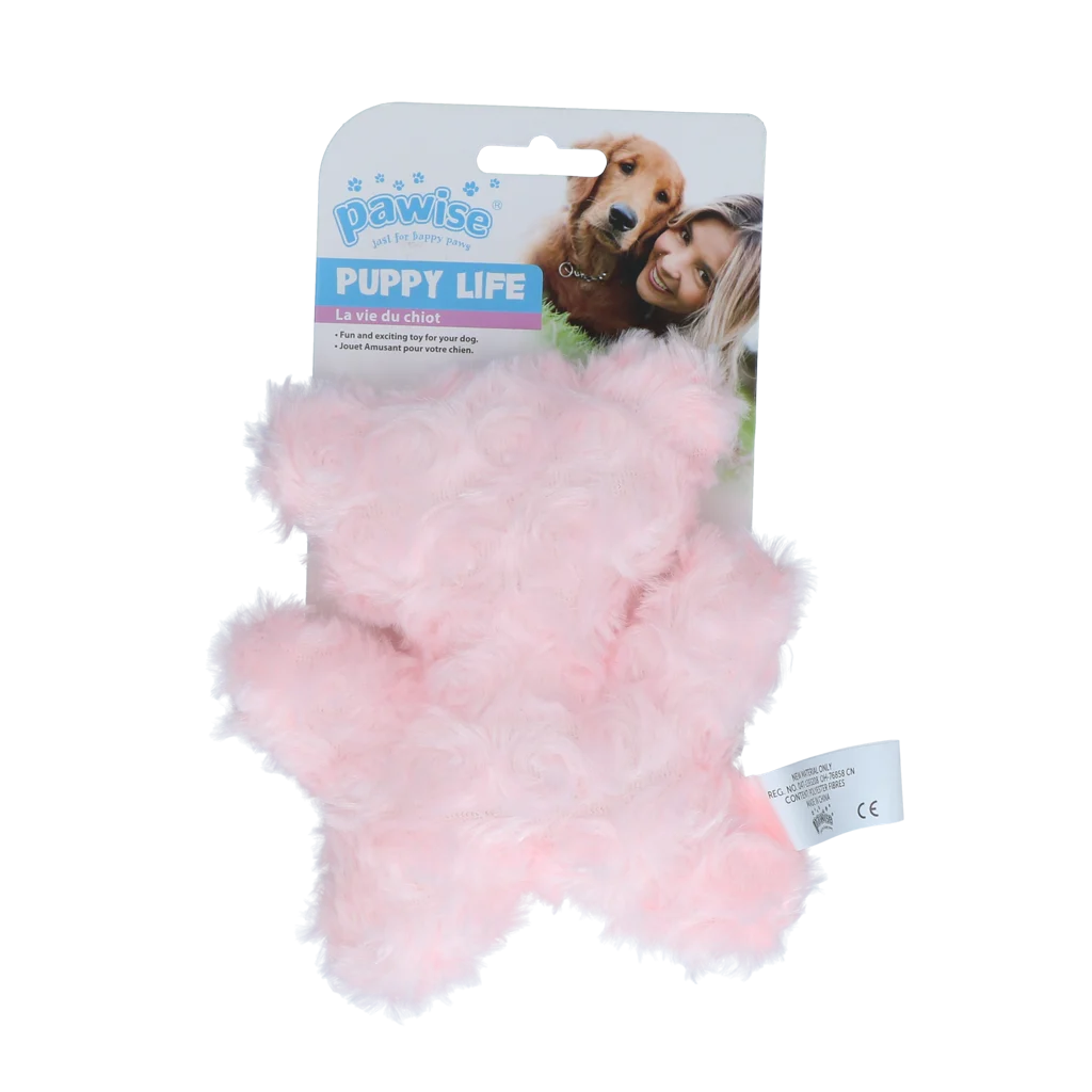 Hundespielzeug Bärchen für Welpen mit Quietscher – Pawise Puppy Life My Bear – Bild 1