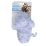 Hundespielzeug in Pantoffelform für Welpen mit Quietscher – Pawise Puppy Life My Slipper – Bild 3