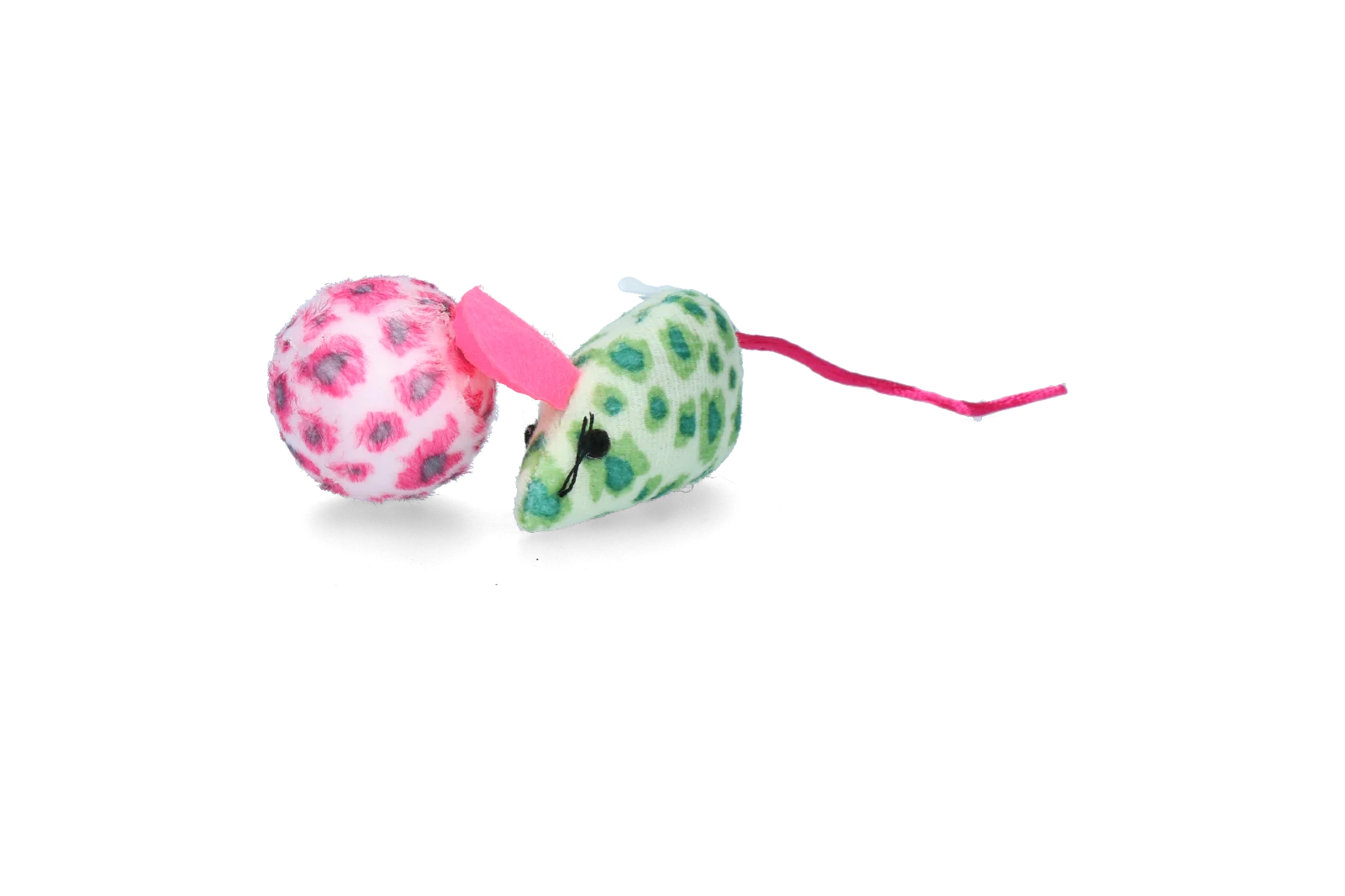Katzenspielzeug Set mit Maus und Ball, Katzenminze, 2 Stück – Pawise Cat Toy - Mice & Ball – Bild 5