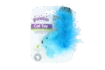 Spielmaus mit Catnip und Federn, 14 cm – Pawise Cat Toy Wool Mouse – Bild 4