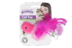 Vogelspielzeug für Katzen mit Katzenminze und Federn – Pawise 100% Catnip Toy Vogel – Bild 2